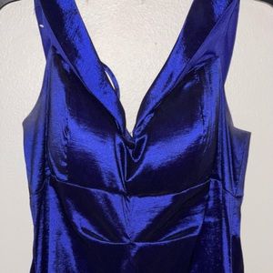 Long Navy blue dress